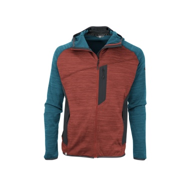 Maul Fleece Jacket Kahlersberg (elastic, quick-drying, breathable, high wearing comfort) orange Men